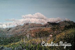 pintora profesional de cuadros de Naturaleza en las palmas de gran canaria